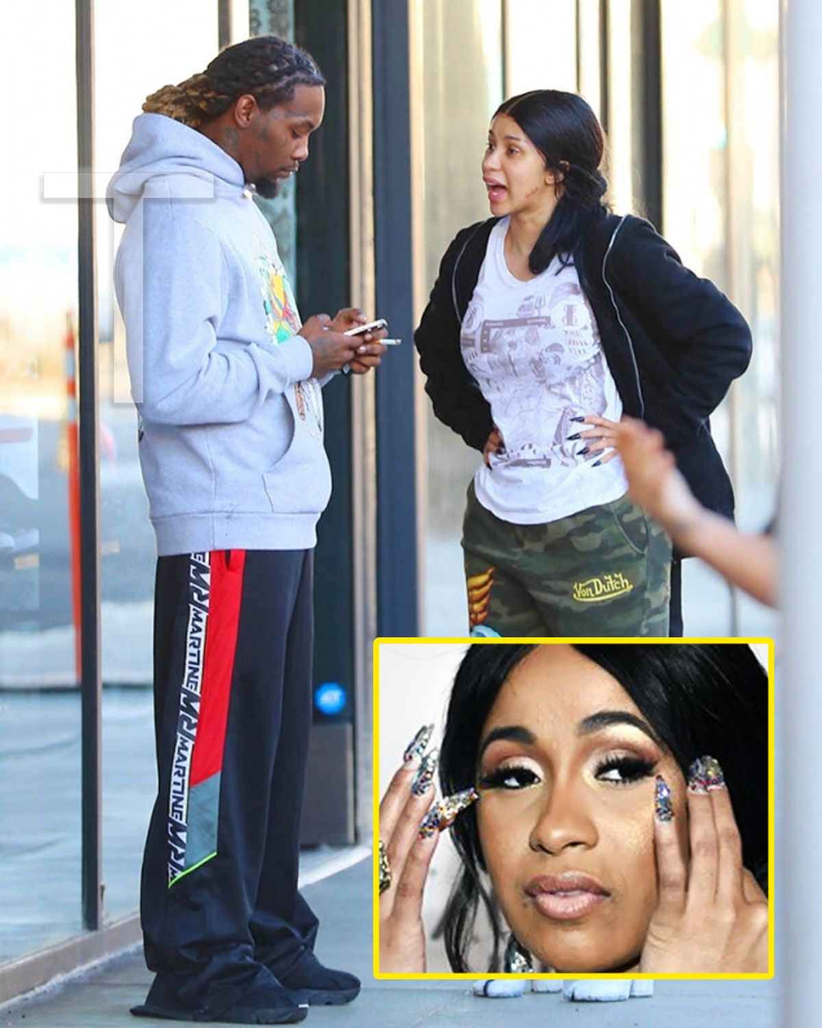 Cardi B Breaks Down Crying On Live While Offset Is In Miami With New ...