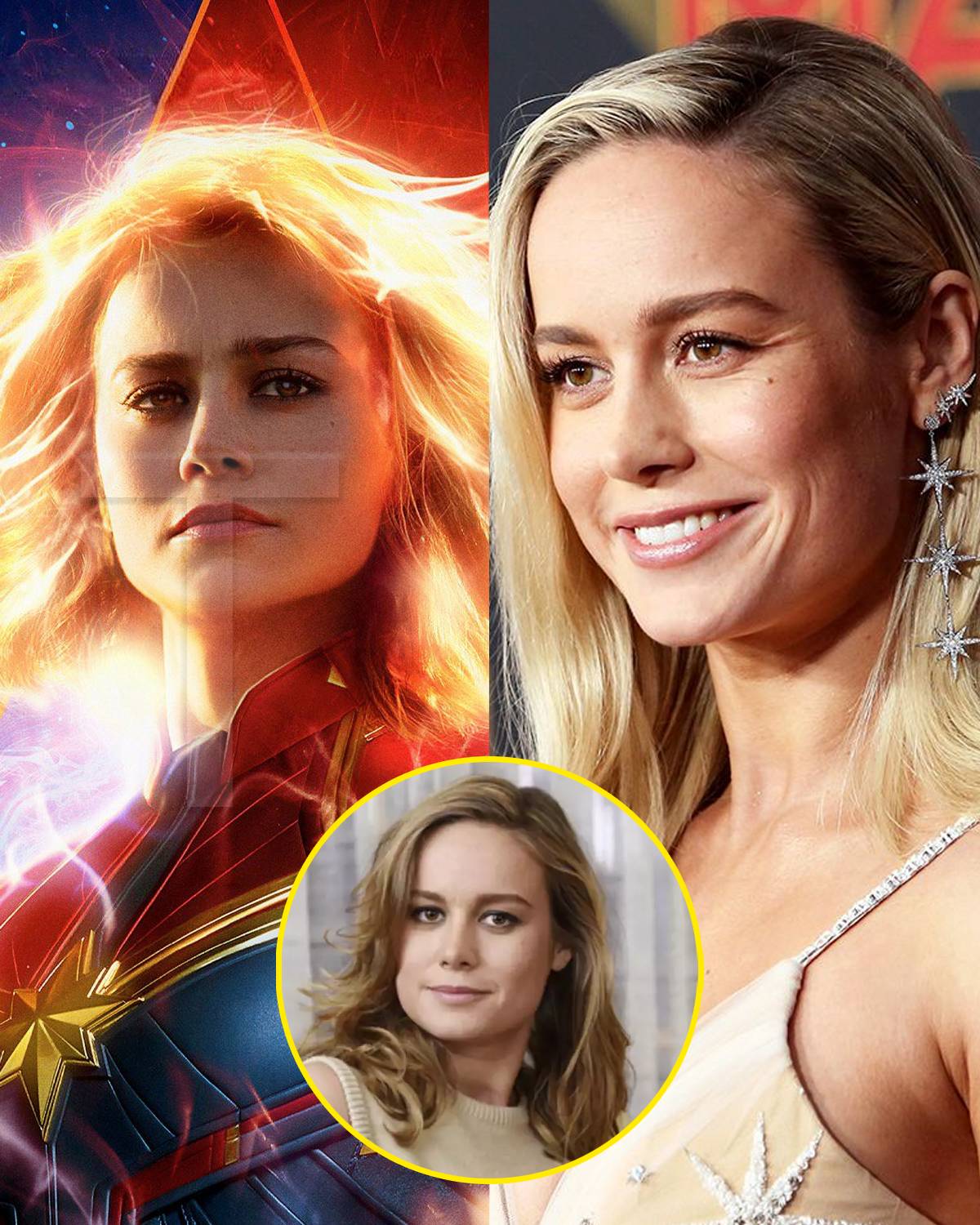 Captain Marvel Actor Brie Larson Reveals Never Before Seen Picture of ...